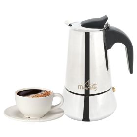 Any Morning Jun-4 Stainless Steel Espresso Coffee Maker 200 ml