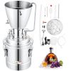 VEVOR 18 Gal Alcohol Distiller Machine Brewing Equipment DIY Whiskey Home Still