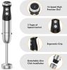 KOIOS 1000W Immersion Hand Blender, Multifunctional 5-in-1 Handheld Blender, 12-Speeds, Stainless Steel blender shaft, includes 600ml Mixing Beaker