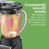 Hamilton Beach Wave Action Blender 48 oz Capacity Black 53521