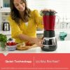 BLACK+DECKER Quiet Blender with Cyclone Glass Jar BL1400DG-P